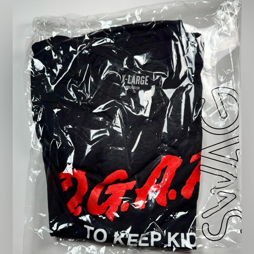 SWAG Golf Very Rare "DGAP To Keep Kids Off Velcro" T-shirt  XL (Sold Out!) New!